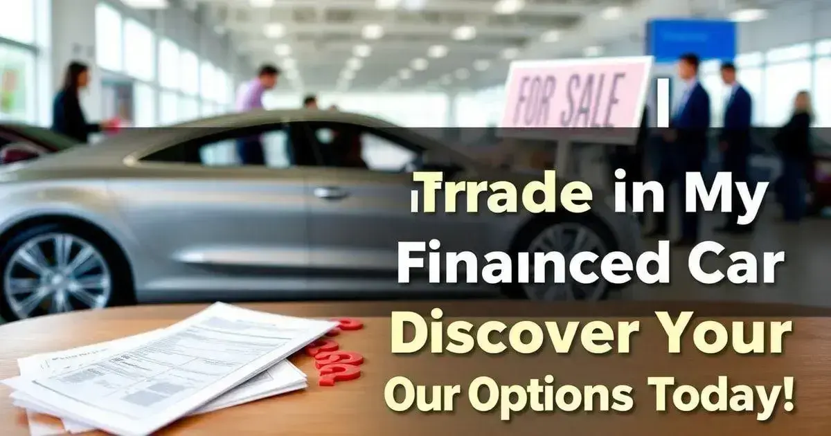 Can I Trade in Financed Car? Discover Your Options Today!