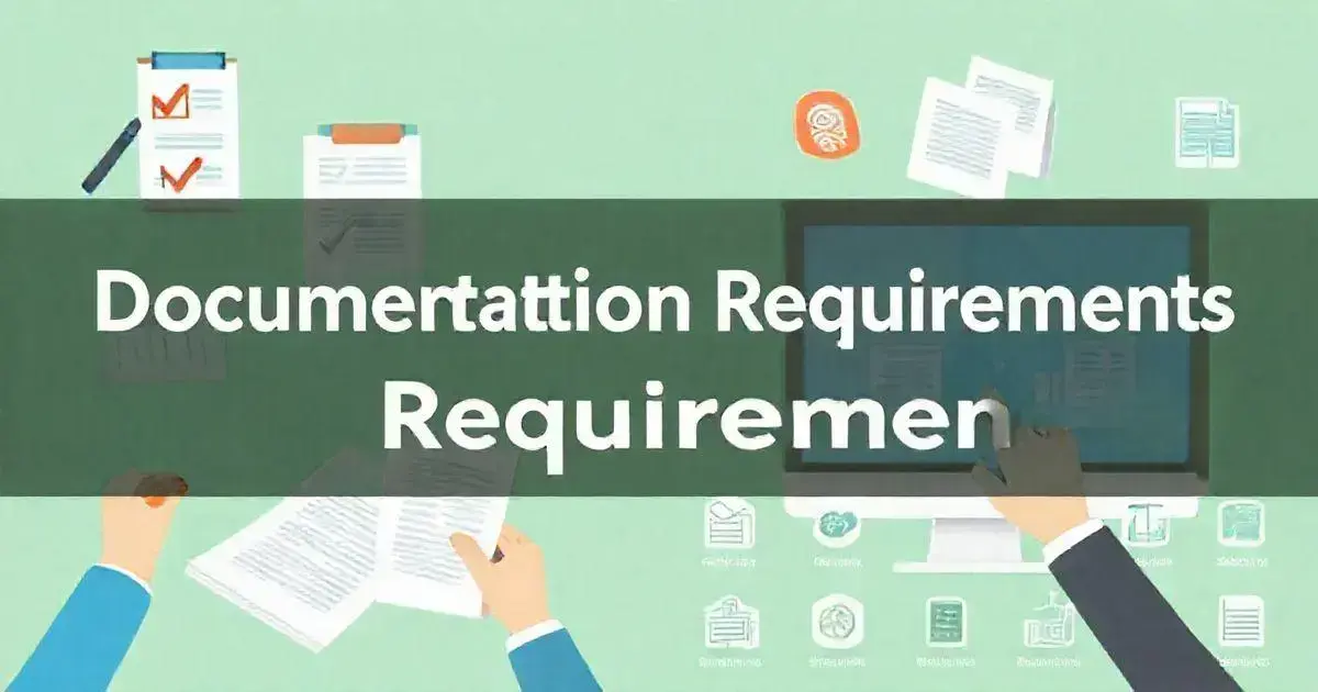 Documentation Requirements