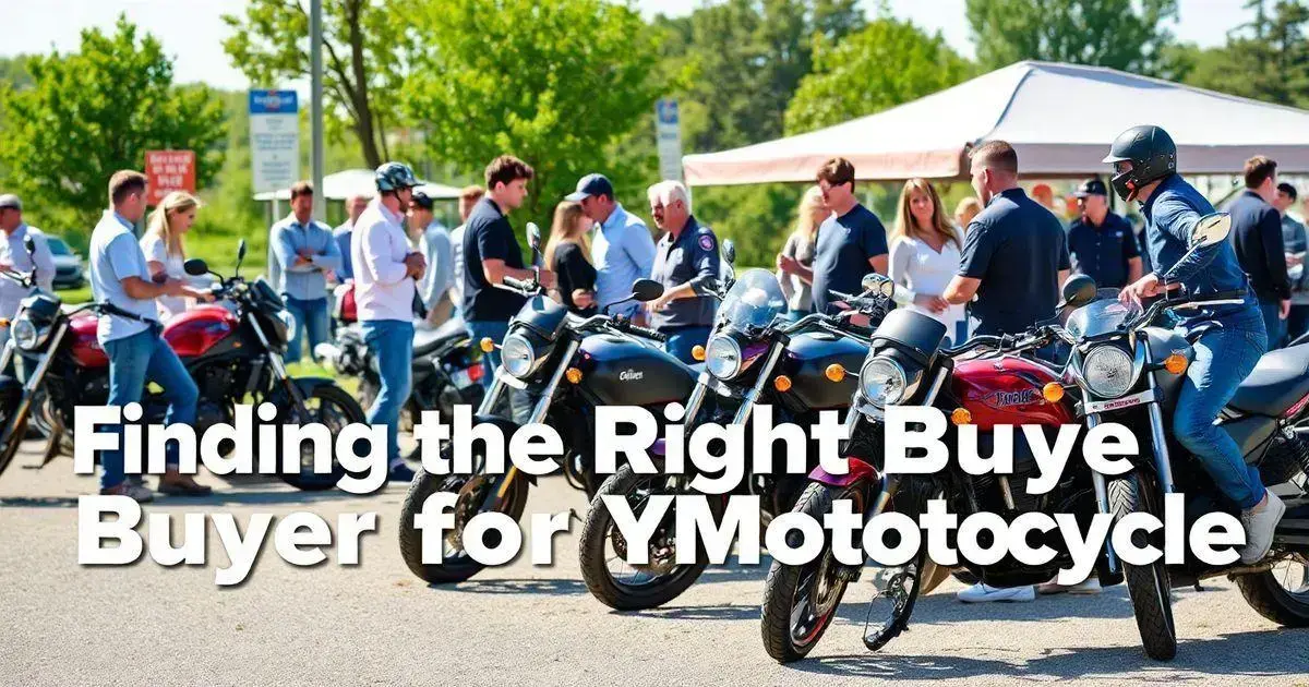 Finding the Right Buyer for Your Motorcycle