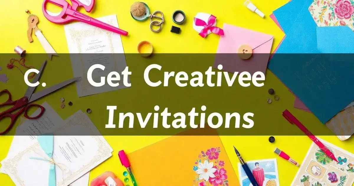 Get Creative with Invitations