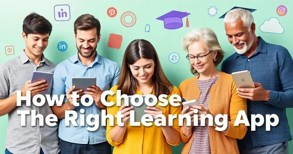 How to Choose the Right Learning App