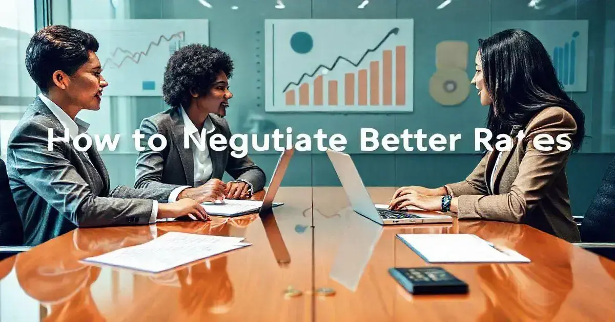 How to Negotiate Better Rates