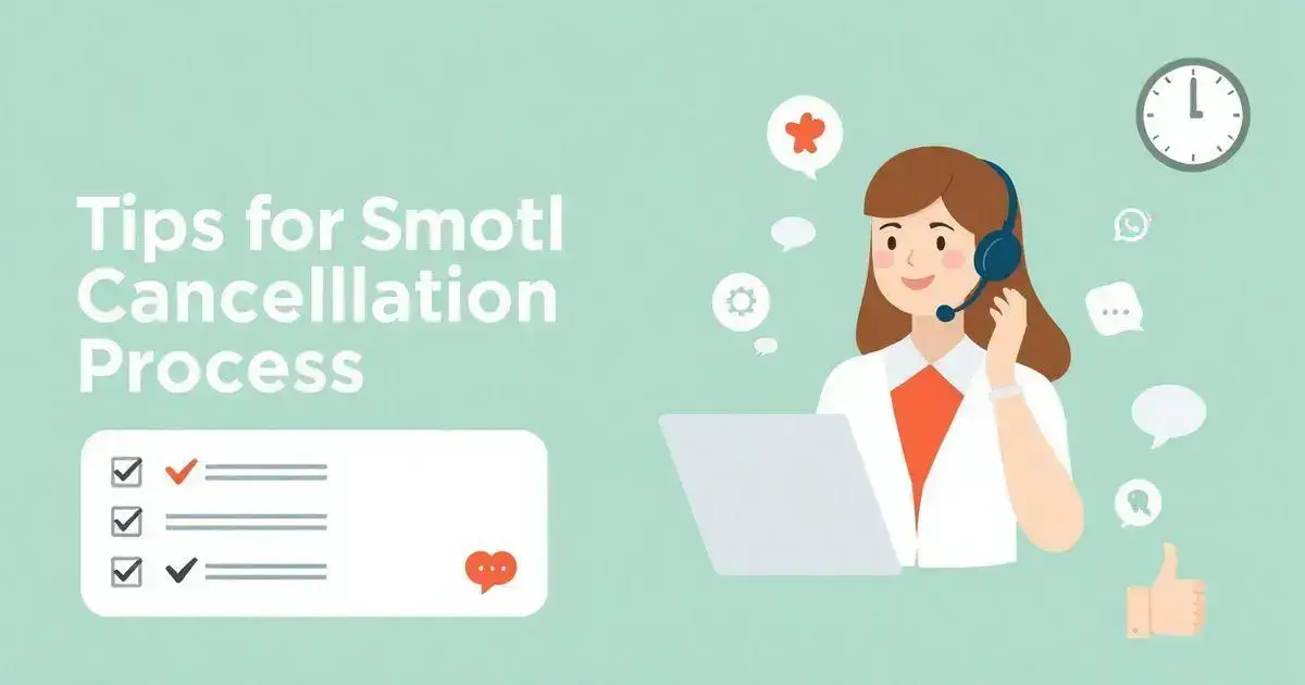 Tips for Smooth Cancellation Process