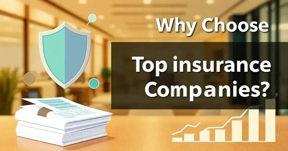 Why Choose Top Insurance Companies?