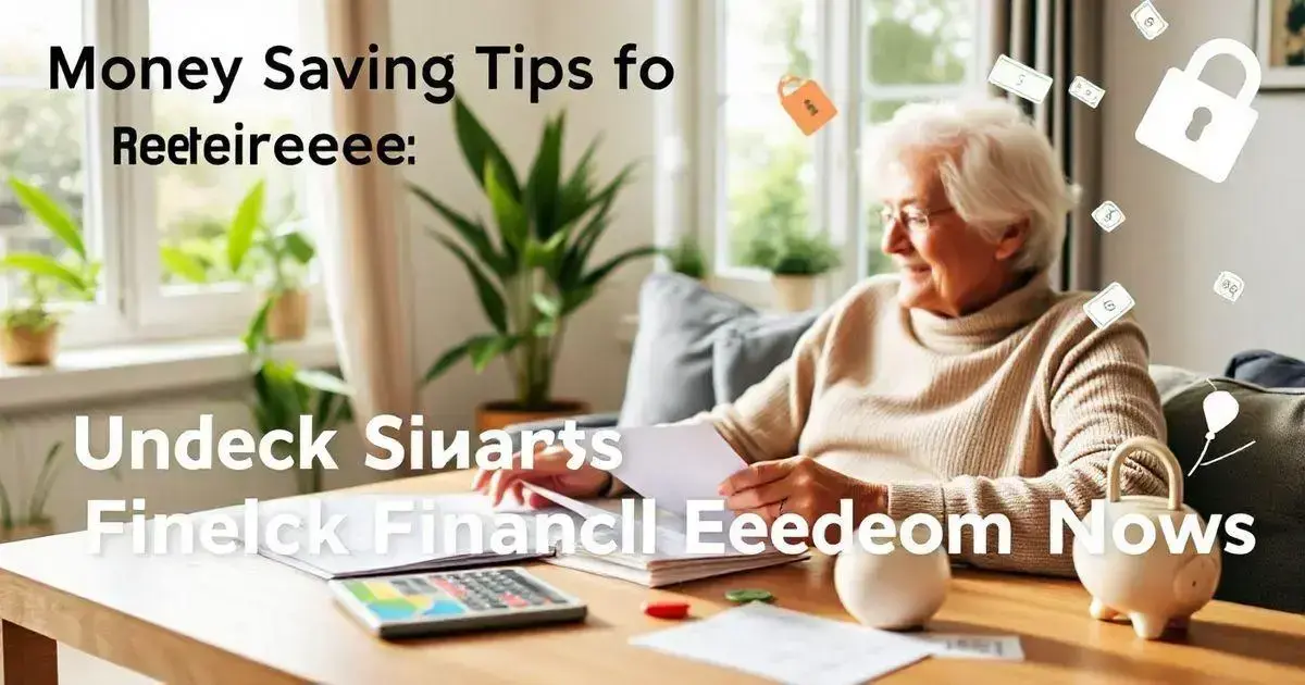 Money Saving Tips for Retirees: Unlock Financial Freedom Now