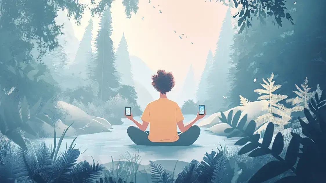 Using Meditation Apps for Mental Health