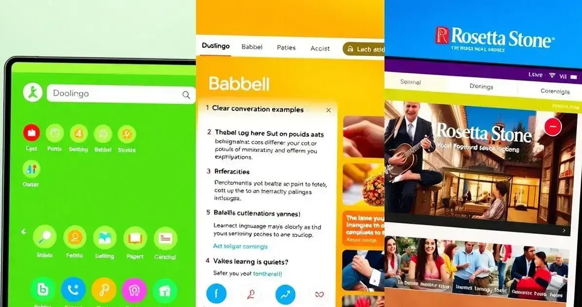 Comparing Popular Language Learning Apps Comparing Popular Language Learning Apps