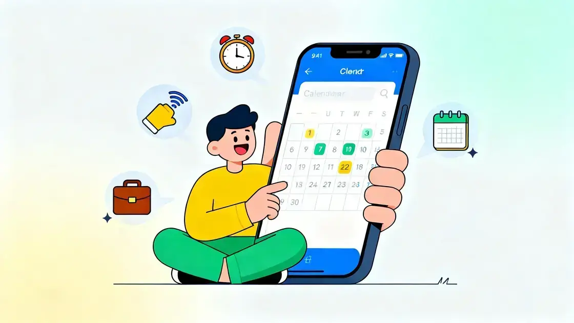 Features to Look for in Calendar Apps