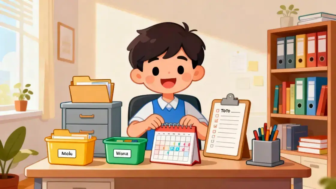 Tips for Organizing Your Time